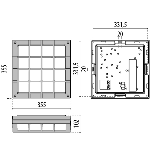 Tech Design BLIZ SQUARE 40/G 1++